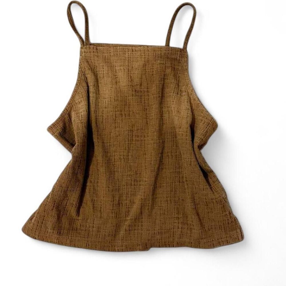 Madewell Women's Brown and Tan Vest